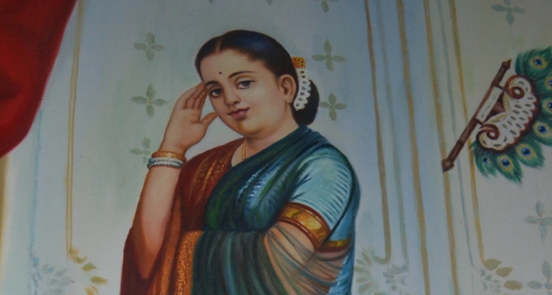 “Vasantha Sena”       Oil Painting on canvas.